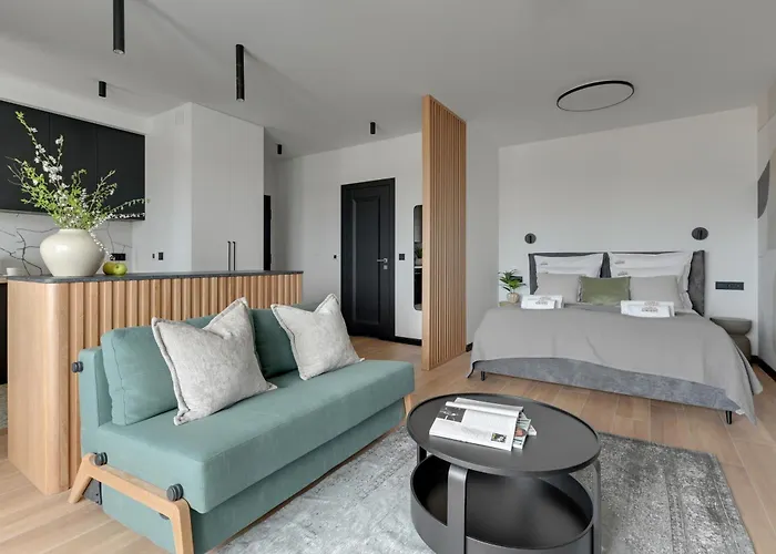 Lejlighedshotel Zurawie - Food Hall, Parking & Stocznia By Downtown Gdańsk