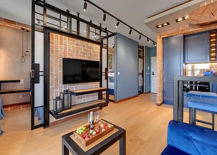 żurawie - Food Hall, Parking&stocznia By Downtown Hotel apartamentowy Gdańsk